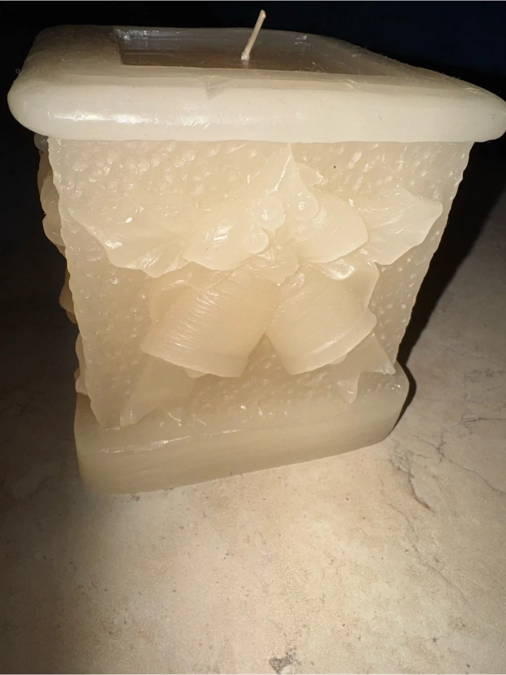 Cream Decorative Bell-Candle - Home Accents